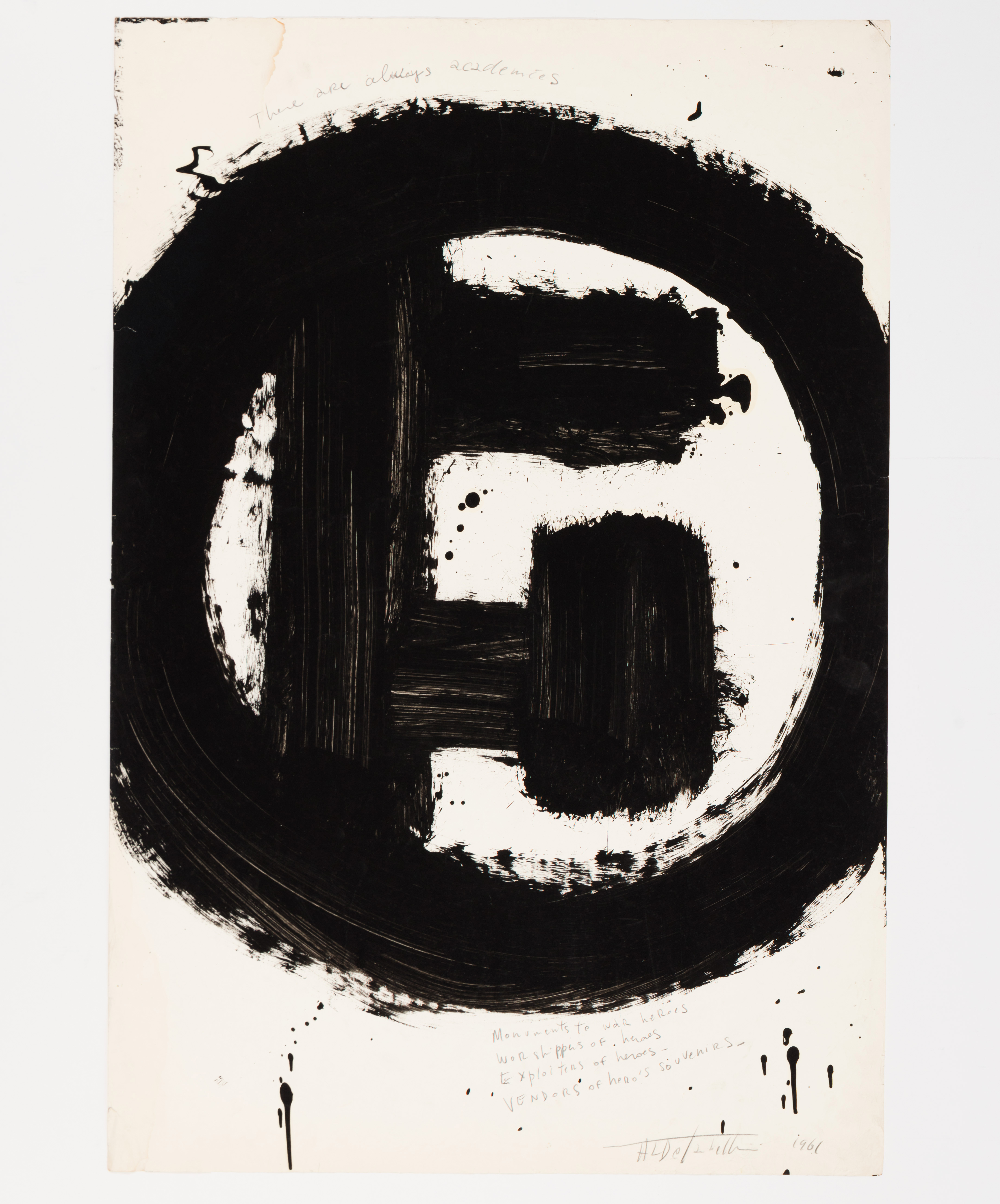 Aldo Tambellini, »Black Matters« - Vendors of hero’s souvenirs (The Manifesto Series)
