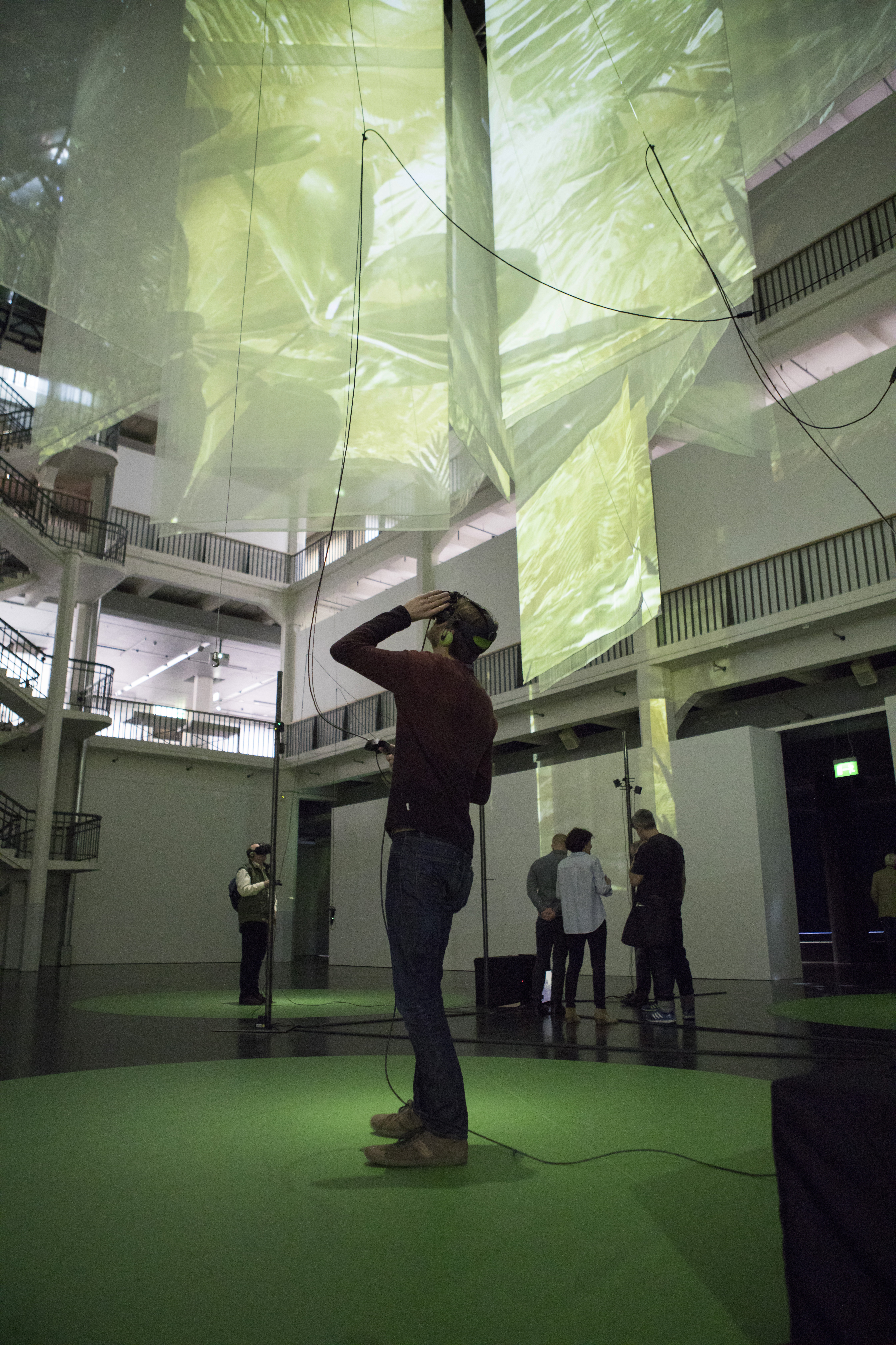 Blick in die Ausstellung »The Art of Immersion III. Inside Tumucumaque«