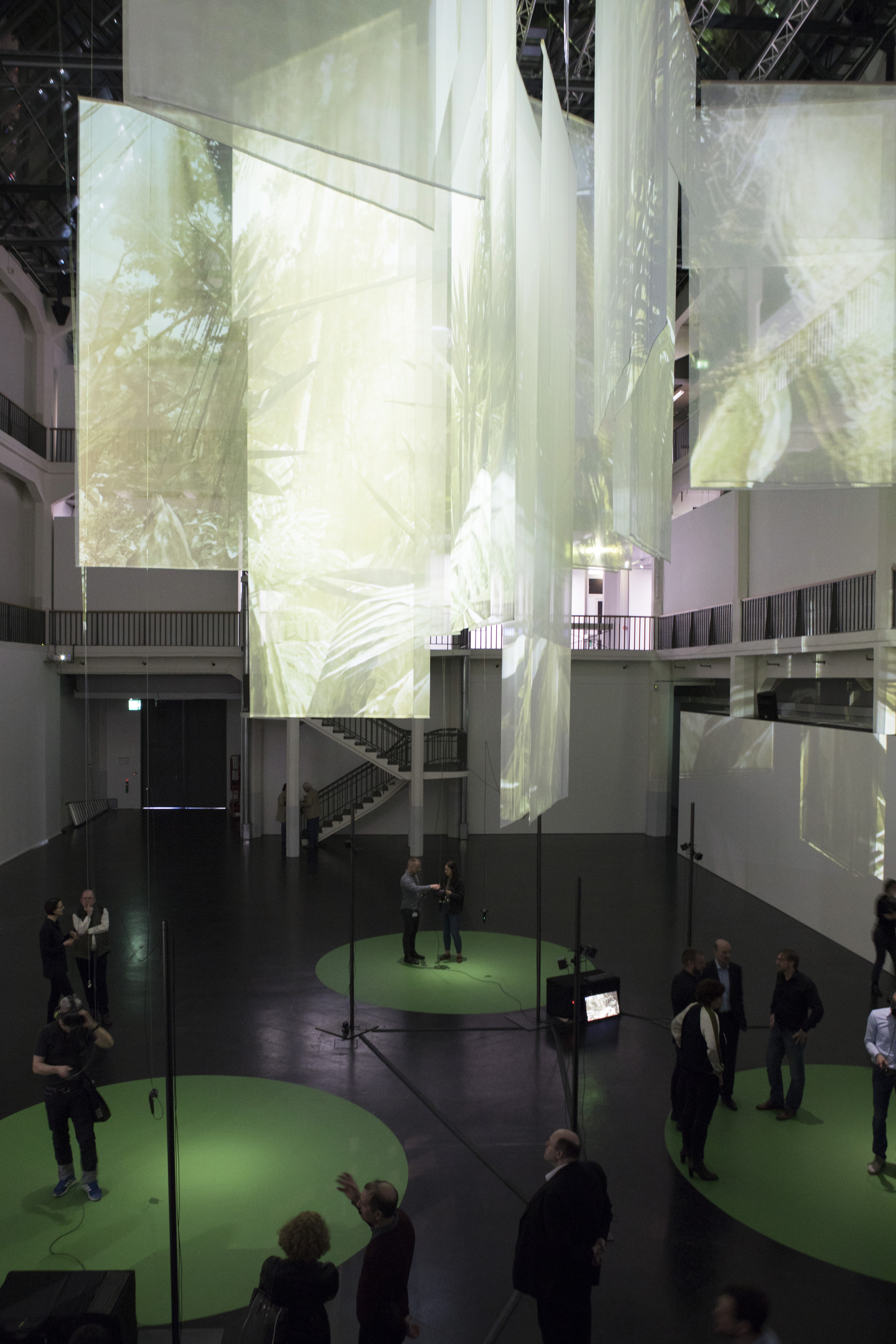 Blick in die Ausstellung »The Art of Immersion III. Inside Tumucumaque«