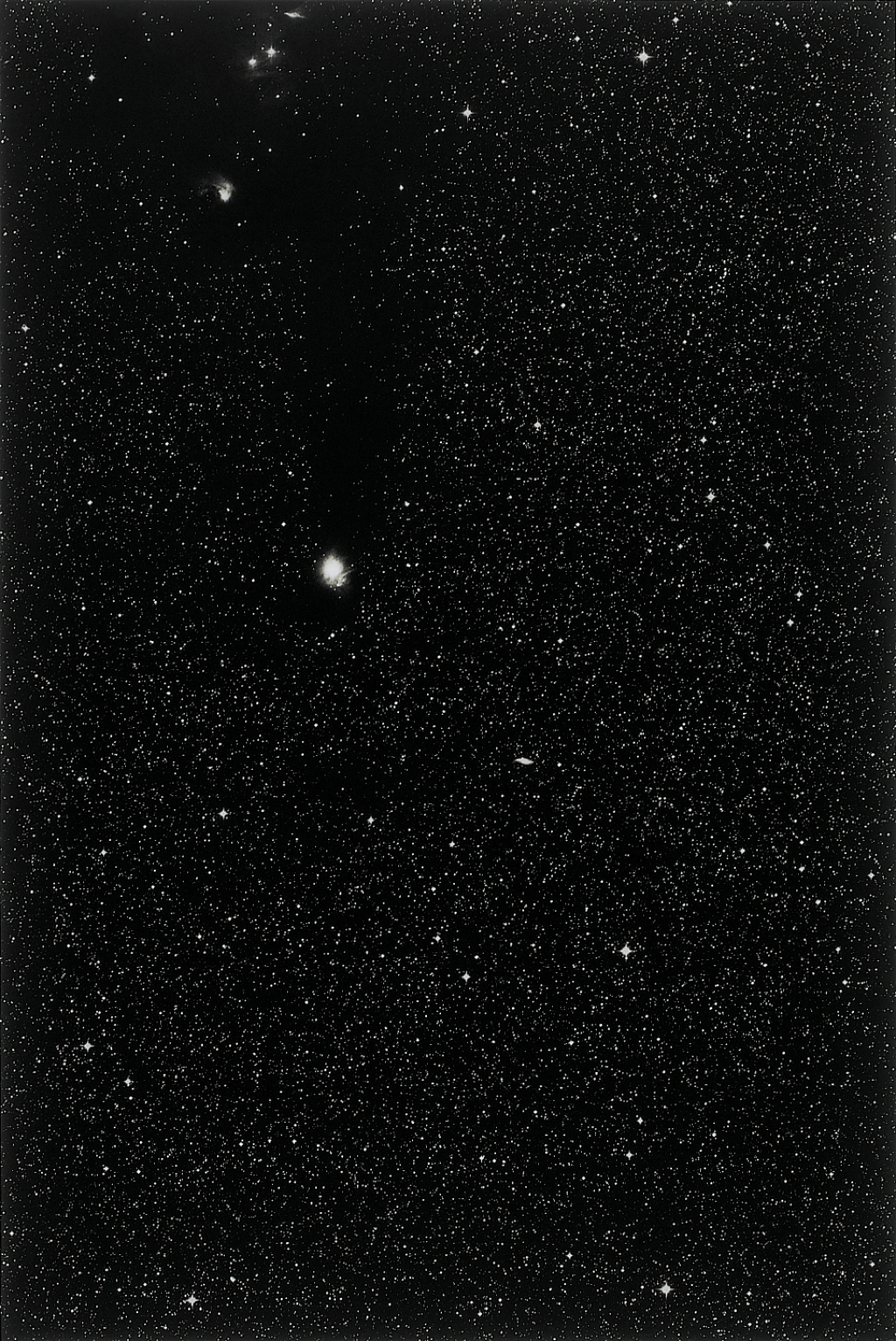 Sterne, 11h 00m - 75°