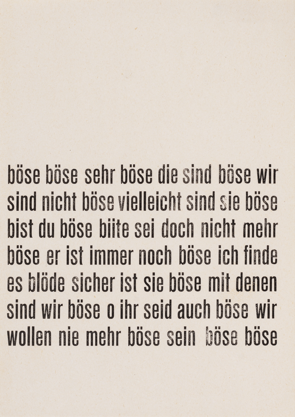 böse