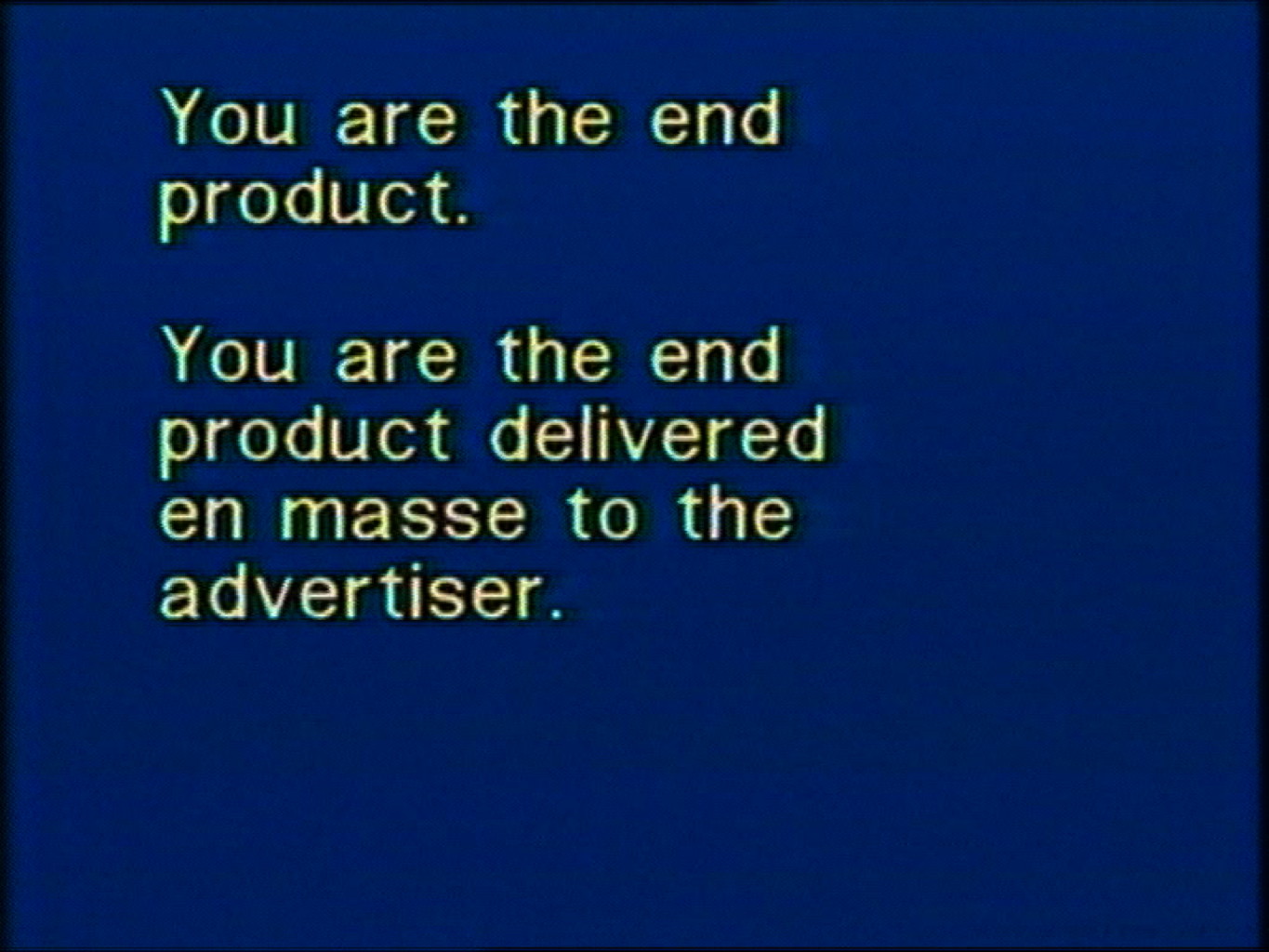 Television Delivers People