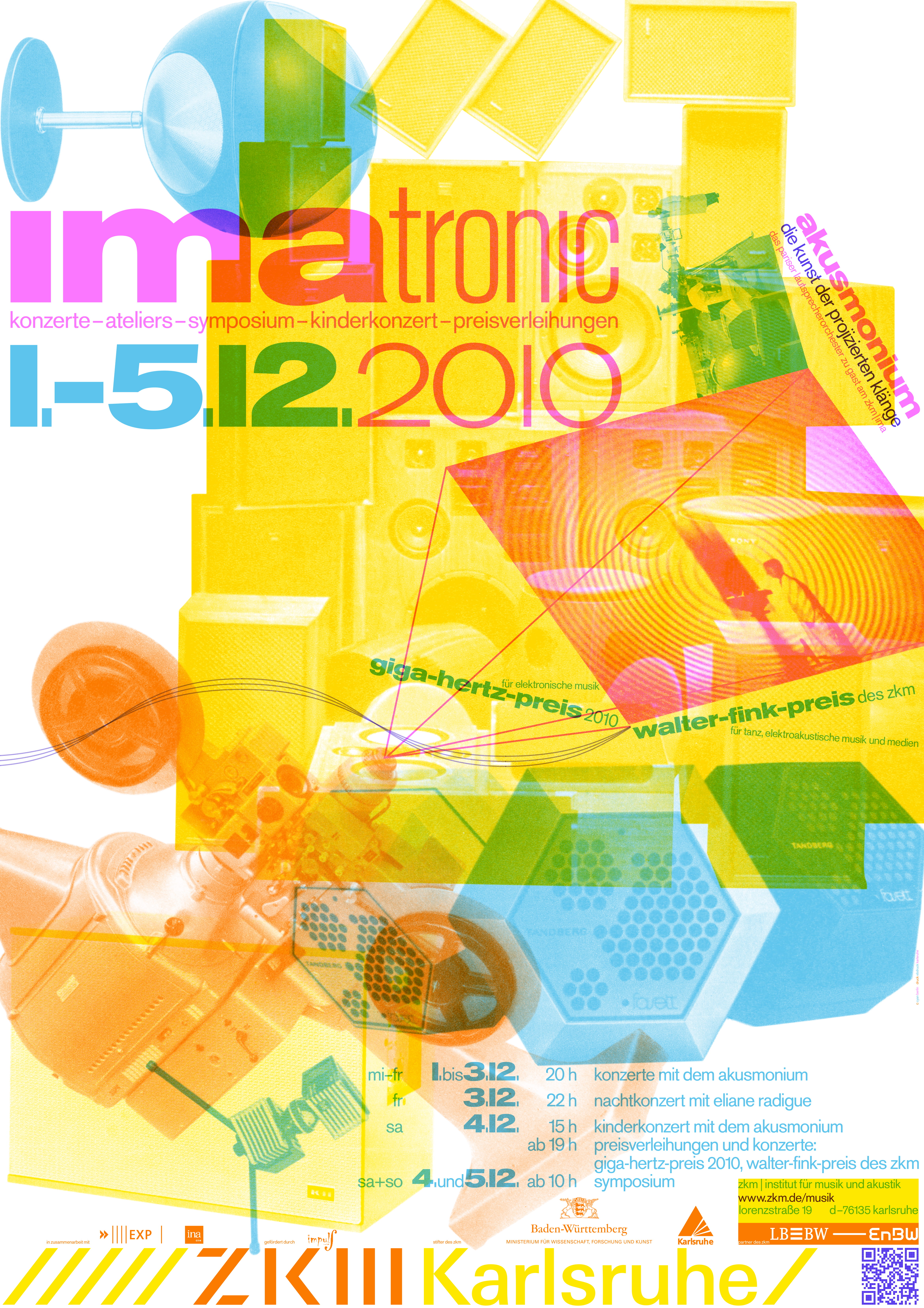 Poster Giga-Hertz Award 2010 at ZKM | Karlsruhe