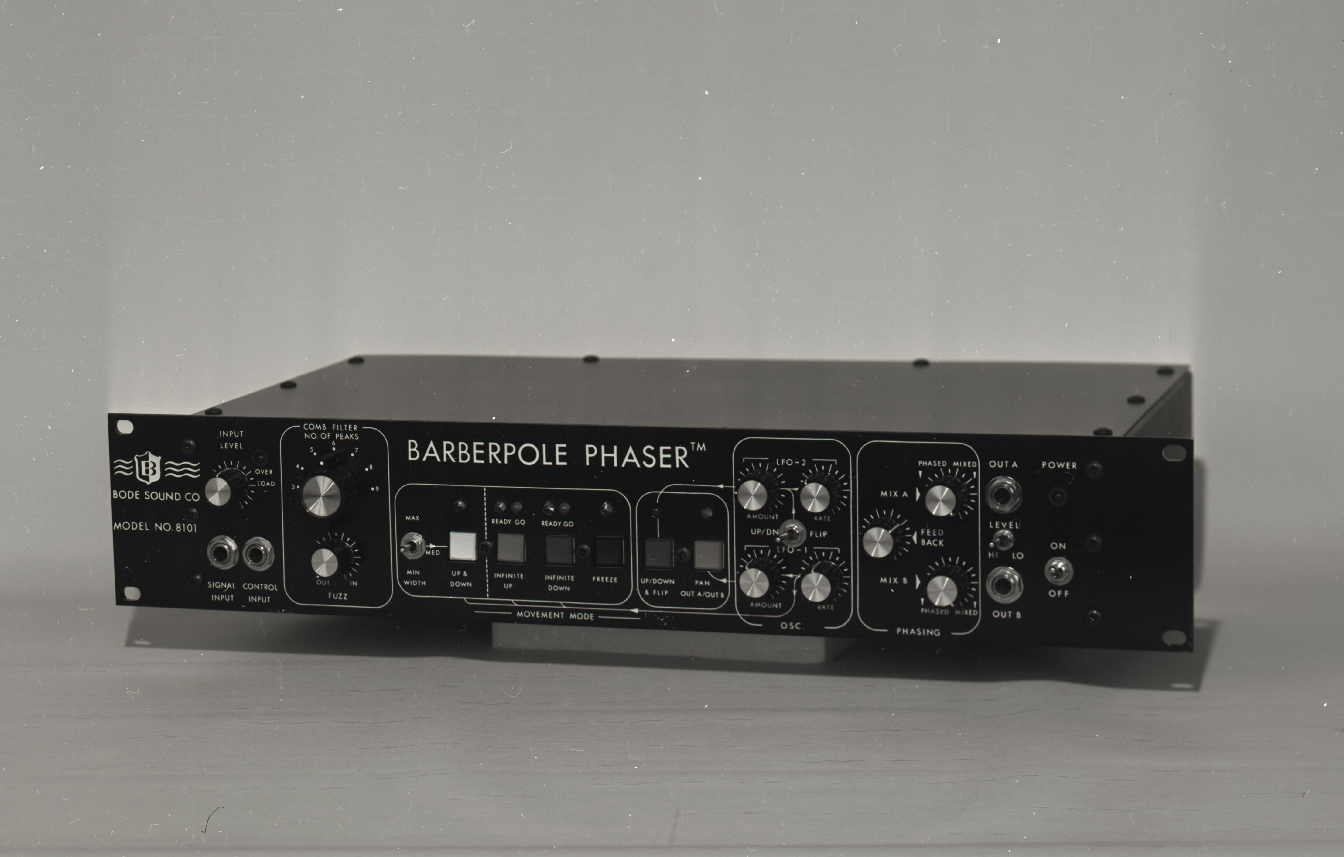 Zu sehen ist der Barberpole Phaser. 