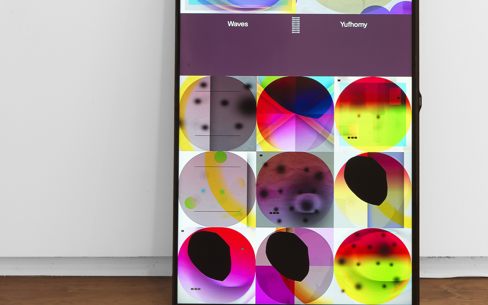 Bunter Druck von Harm van den Dorpel