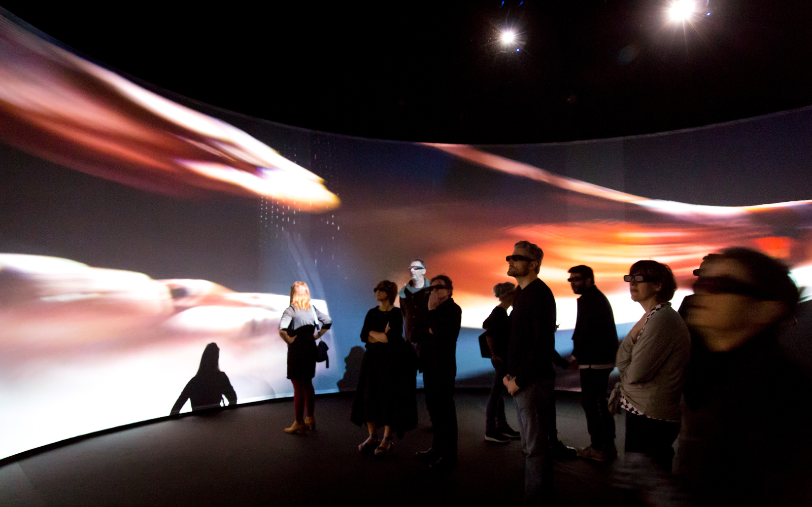 Blick in die Ausstellung »The Art of Immersion«