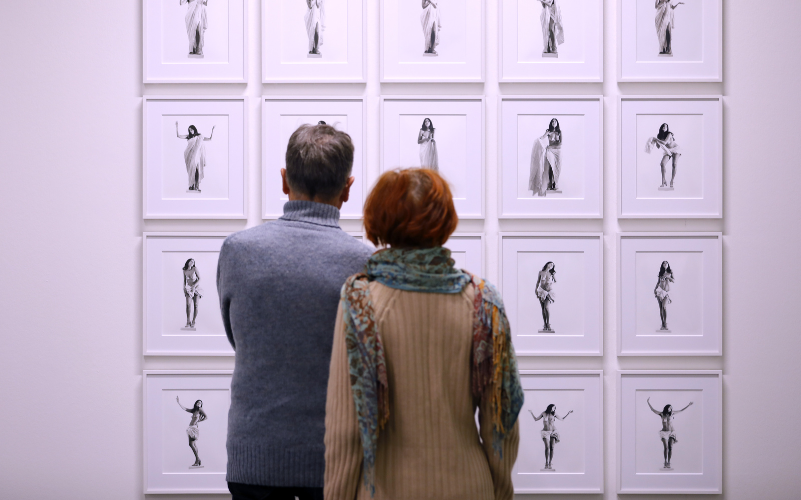 Blick in die Ausstellung »FEMINISTISCHE AVANTGARDE der 1970er-Jahre«