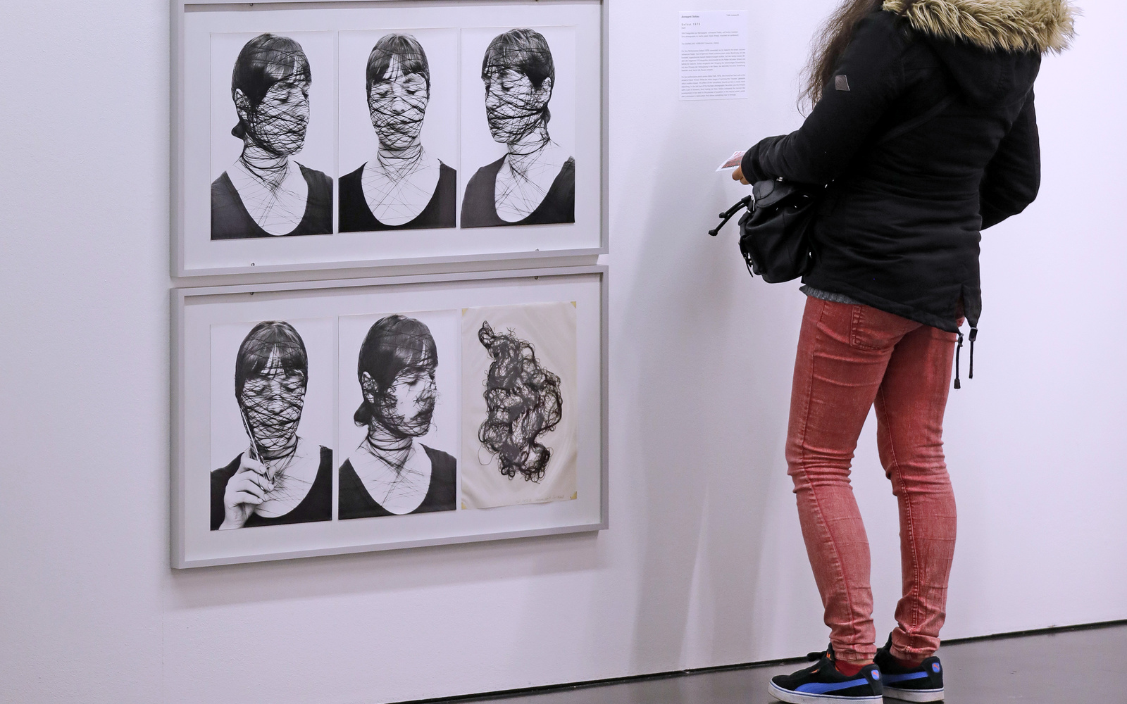 Blick in die Ausstellung »FEMINISTISCHE AVANTGARDE der 1970er-Jahre«