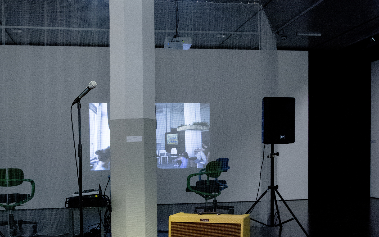Blick in die Ausstellung »Resonanzen«