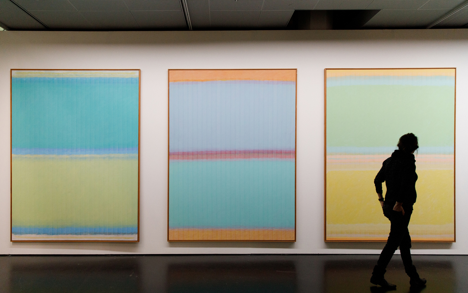Werke der Ausstellung »Dieter Jung. Between and Beyond« 
