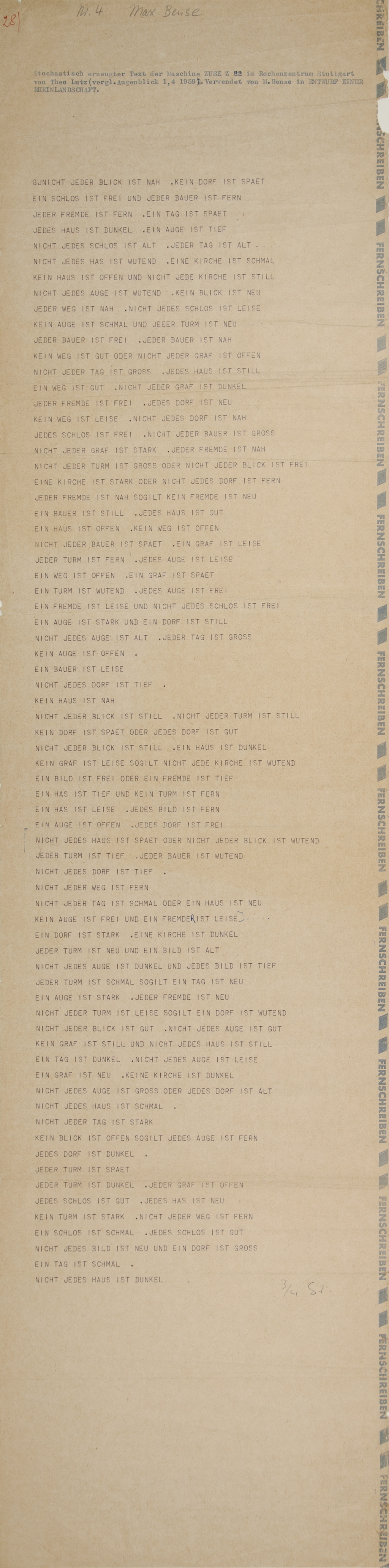 Stochastische Texte