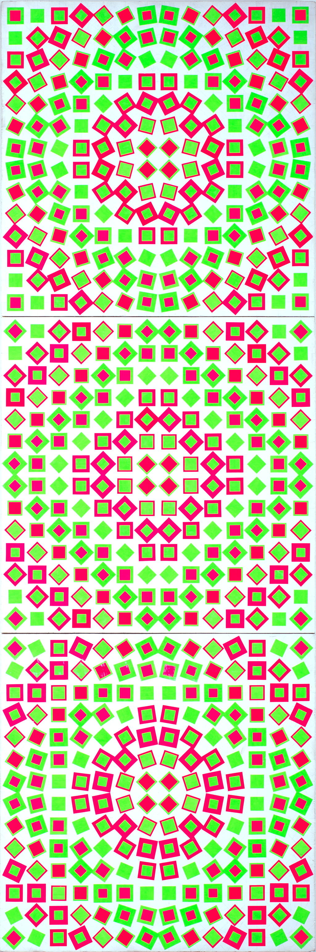 study of differentiation and similarity in visual perception, 3 variations and programmed structure