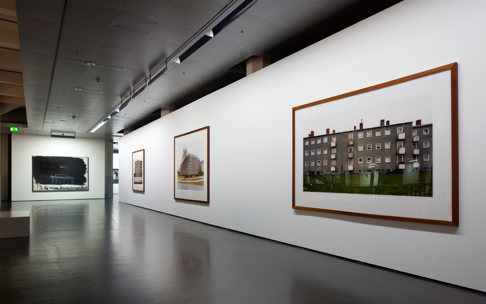 Ausstellungsansicht Architektur und Identität