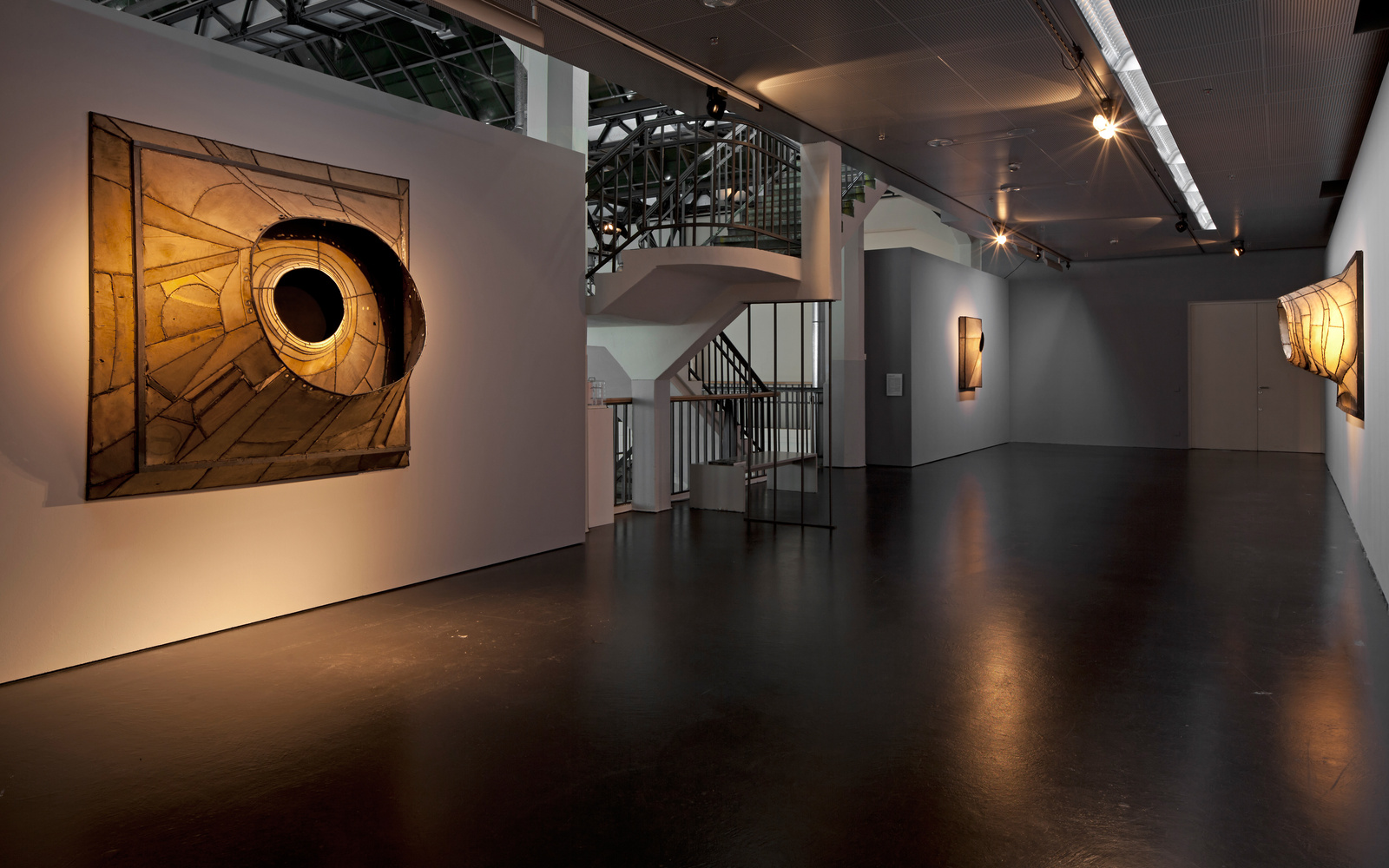 Ausstellungsansicht Lee Bontecou