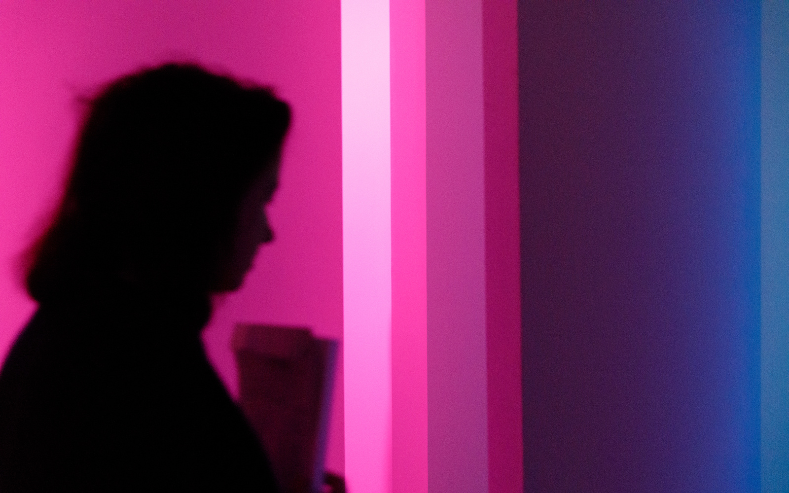 Blick in die Ausstellung »Durch den schalldichten Vorhang. Das Experimentalstudio des Polnischen Rundfunks«