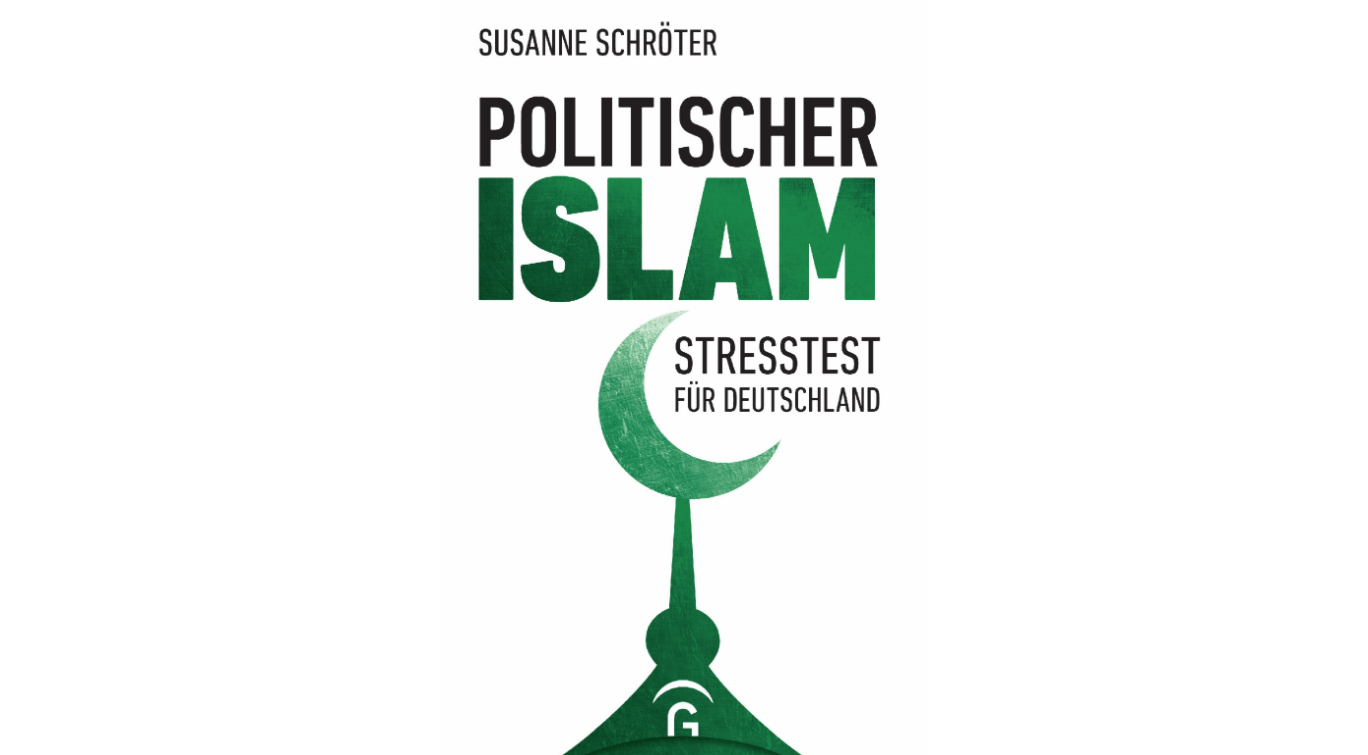 Buchcover mit dem Text »Politischer Islam – Stresstest für Deutschland« und einem grünen Halbmond.