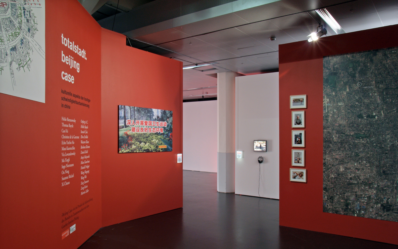 Exhibition view "Total City. Beijing Case"