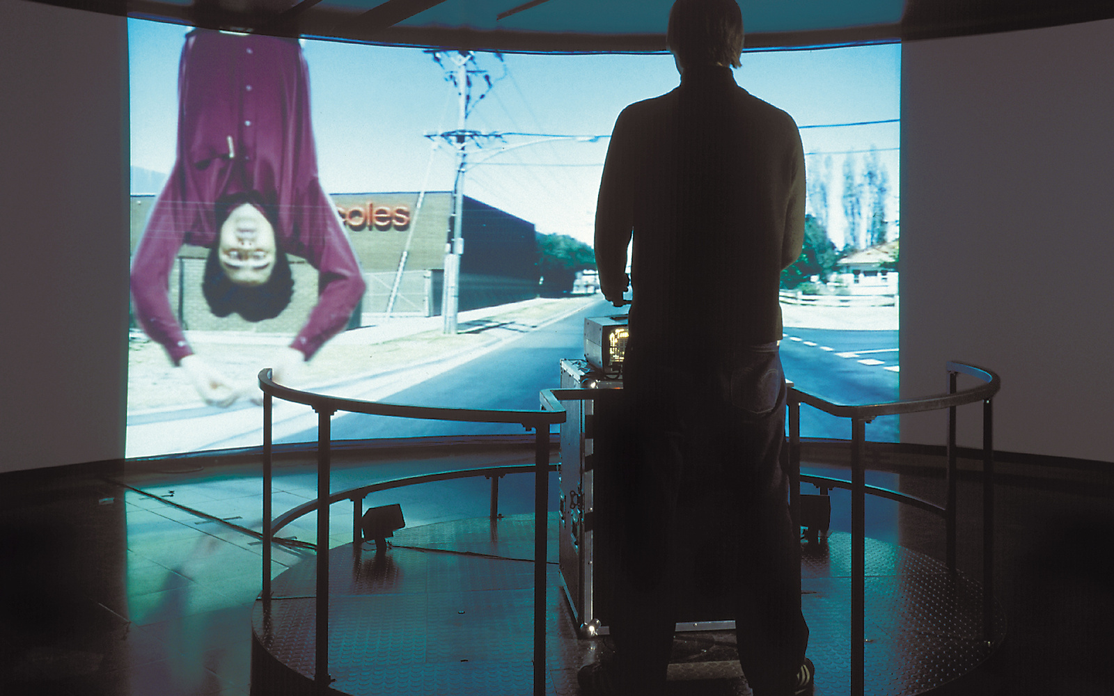 Installationsansicht "Jeffrey Shaw: Place-Ruhr"