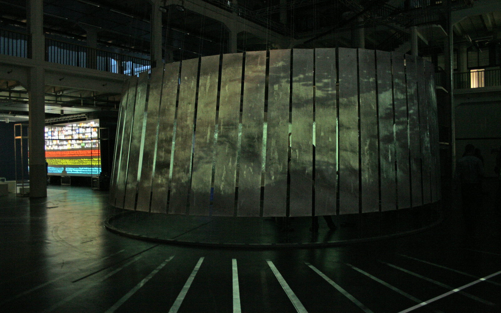 Ausstellungsansicht "Kunst Computer Werke"