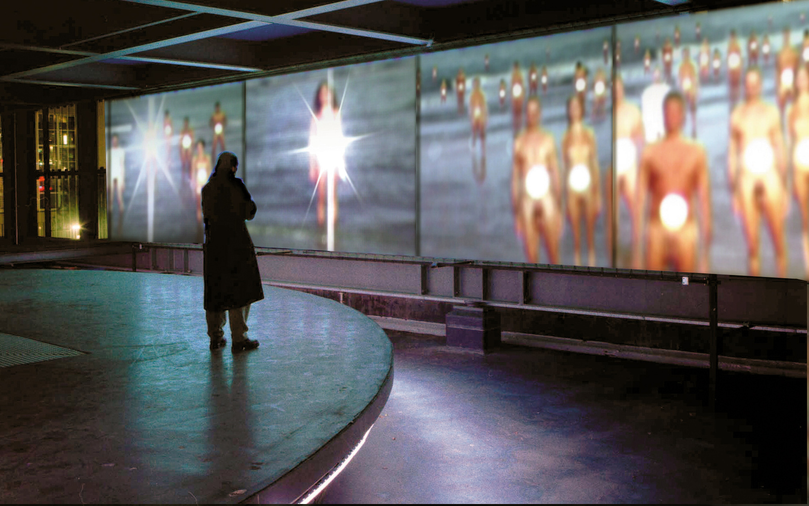 Installation view "Stefano Scheda: Meteo 2004"