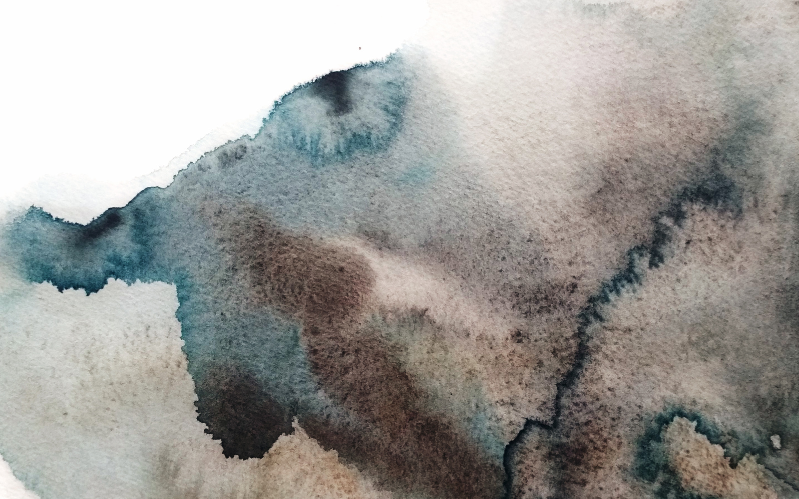 Nass-in-nass-Aquarell von Olga Lukyanova