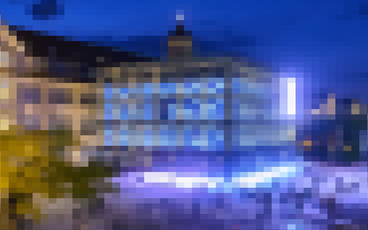 The words »Digital Open Day 6.1.2022« appear on a blurred blue background of the ZKM cube.
