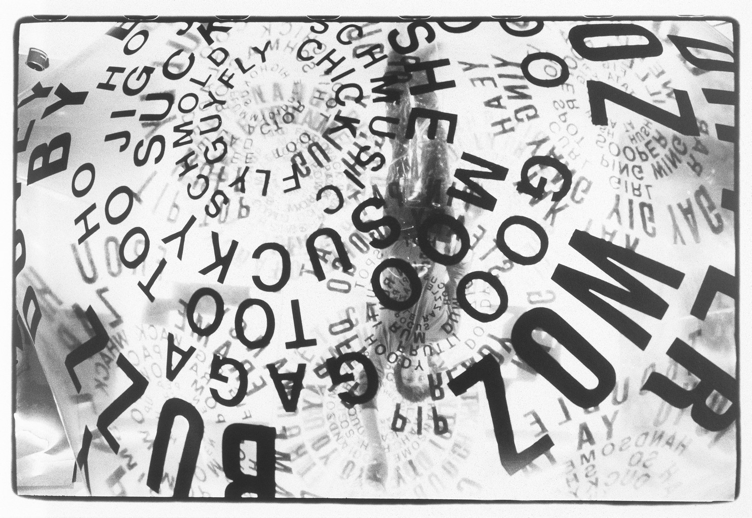 Ferdinand Kriwet, "Poem Painting"