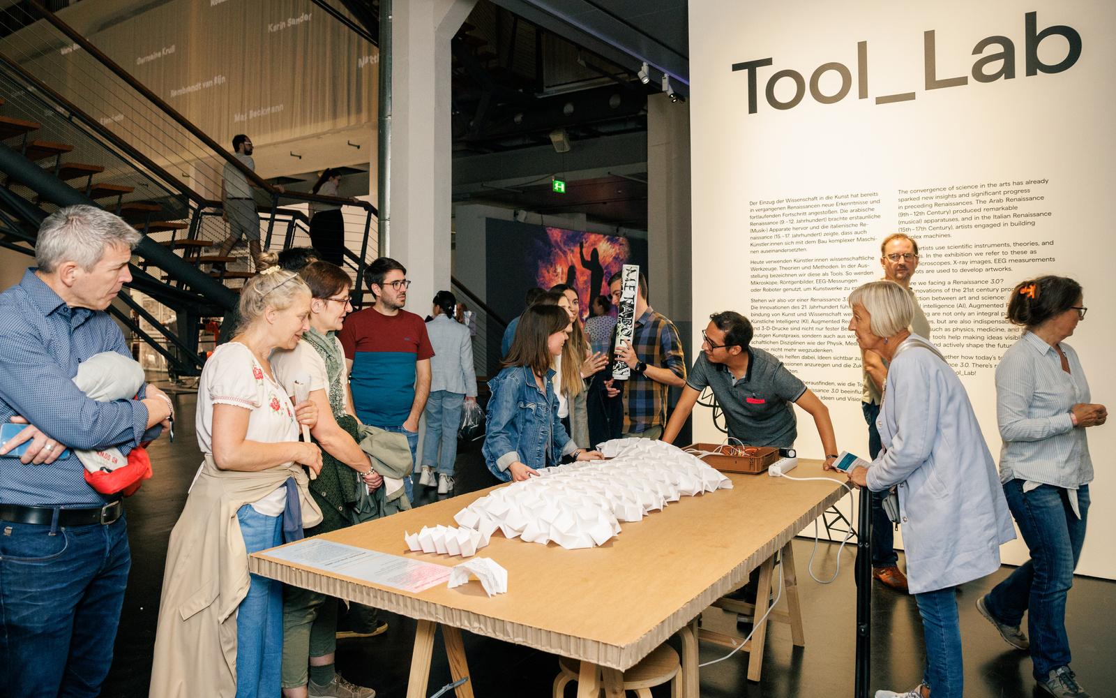 Visitors of KAMUNA im Tool_Lab