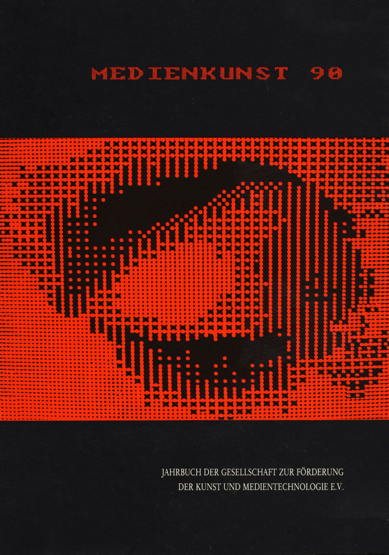 Cover der Publikation »Medienkunst 90«