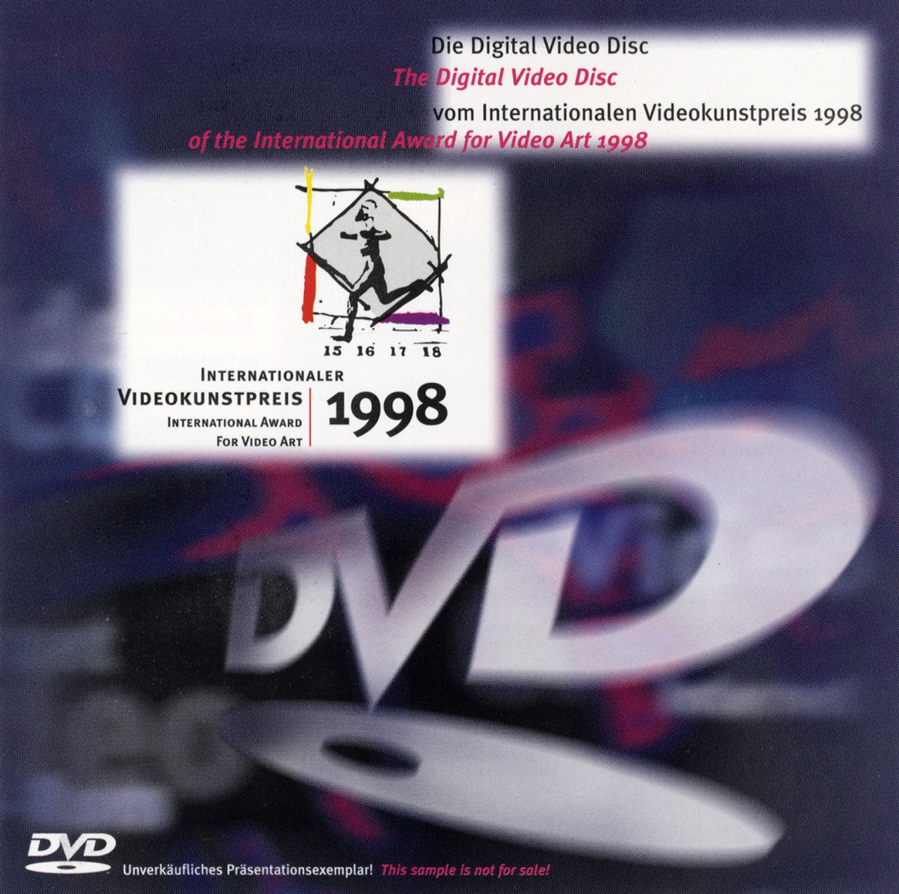 Cover der Publikation »Internationaler Videokunstpreis 1998 / International Award for Video Art 1998«