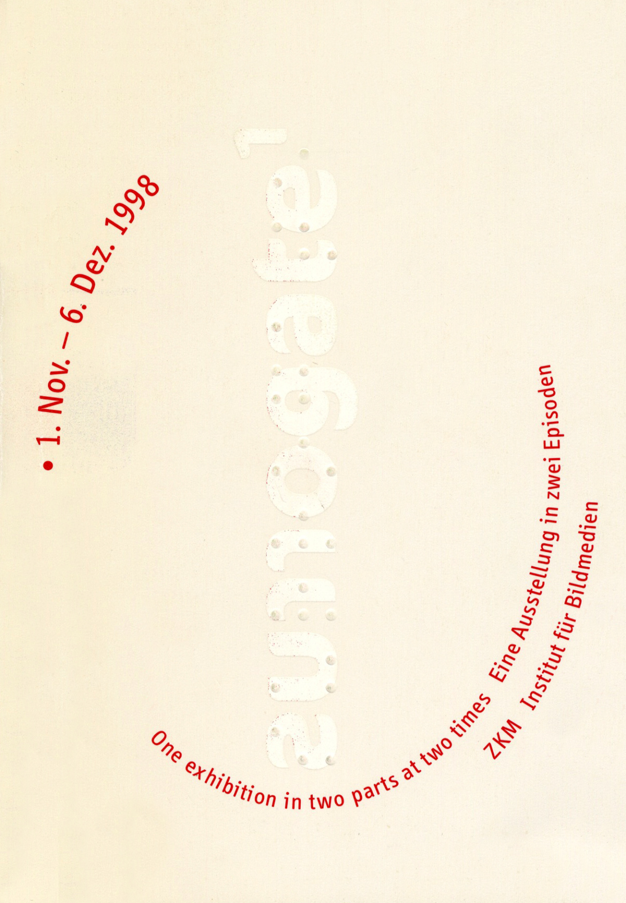 Cover der Publikation »Surrogate 1«