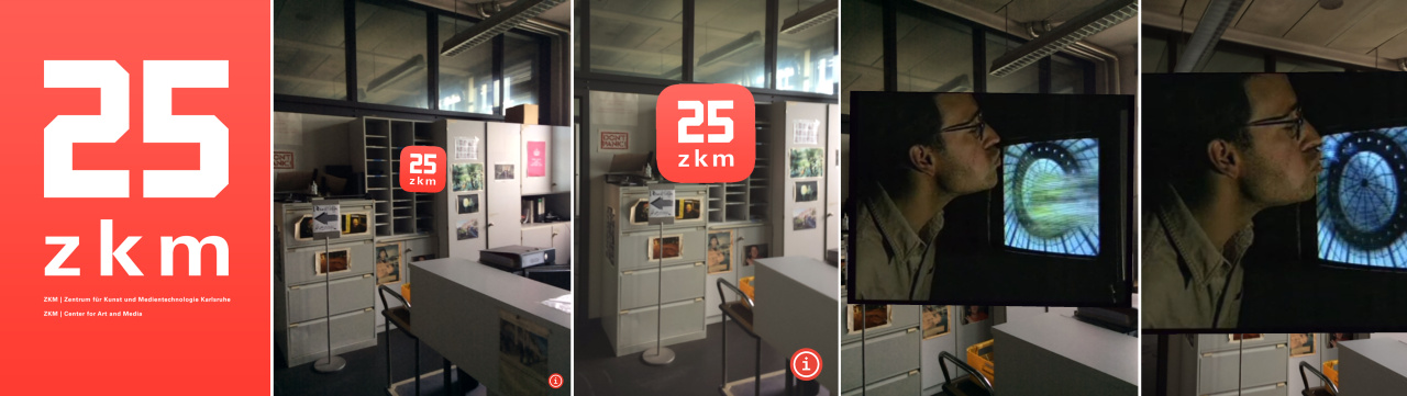 Screenshots of the app »ZKM Flashback«