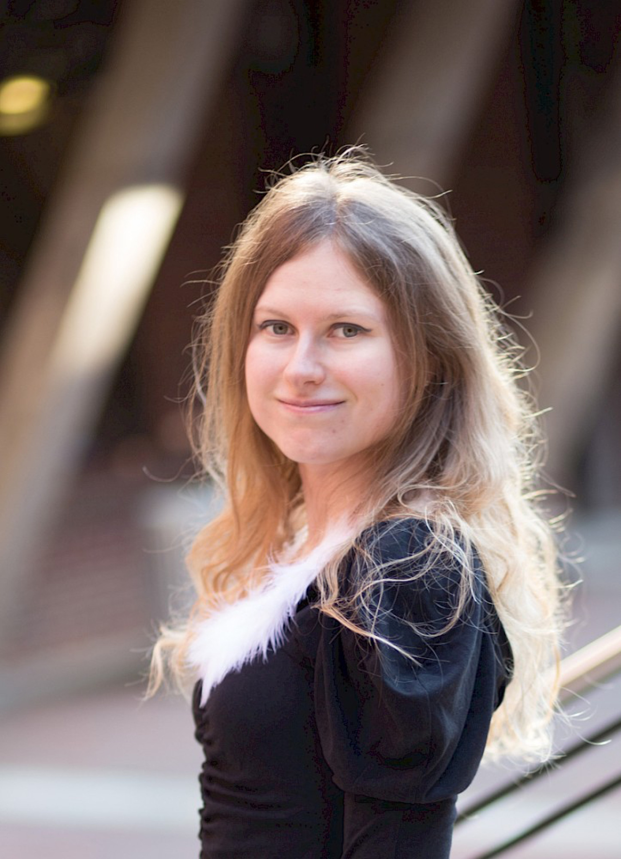 The portrait photo of a woman