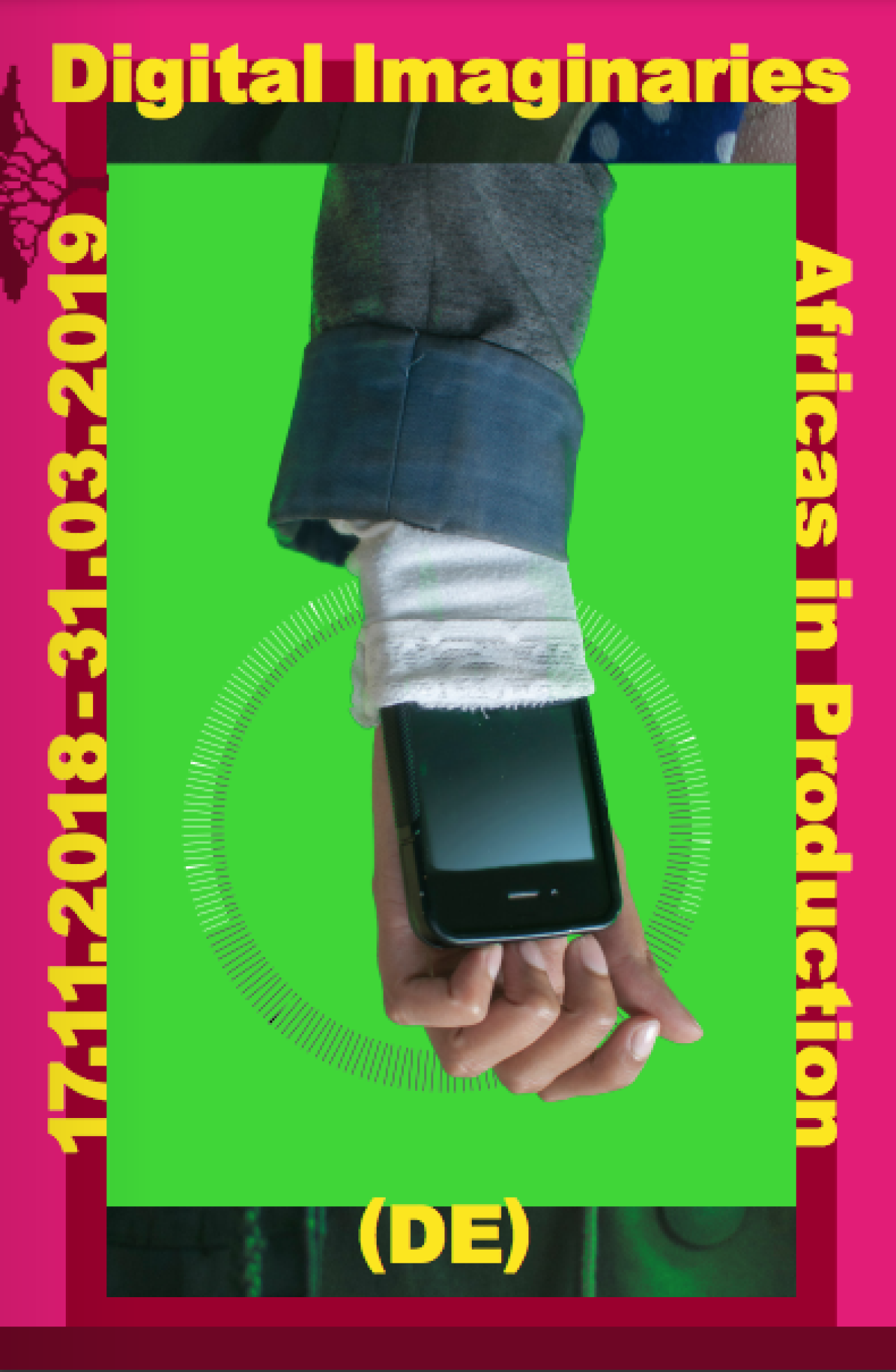 Cover of the Exhibition Brochure »Digital Imaginaries - Africas in Production«, 2018/19