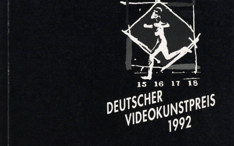 Cover der Publikation »Deutscher Videokunstpreis 1992«