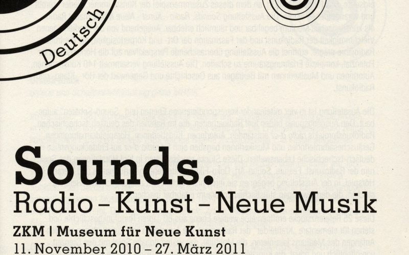 Cover der Publikation »Sounds«