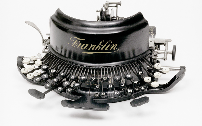 The Franklin - historische Schreibmaschine