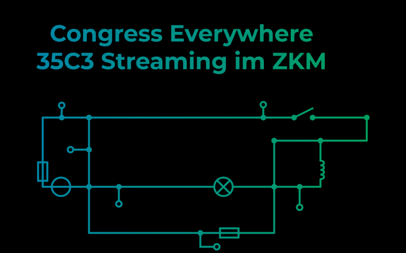 Congress Everywhere 35C3 Streaming im ZKM 