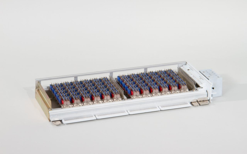 Electrical component on white background