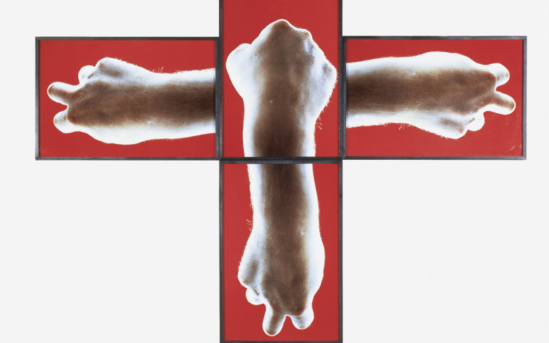 Ohne Titel (Kreuz) - I