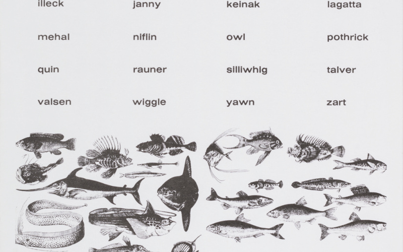 Alphabet of Fishes