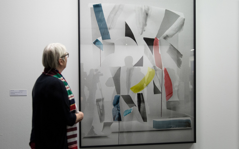 Blick in die Ausstellung »Resonanzen«