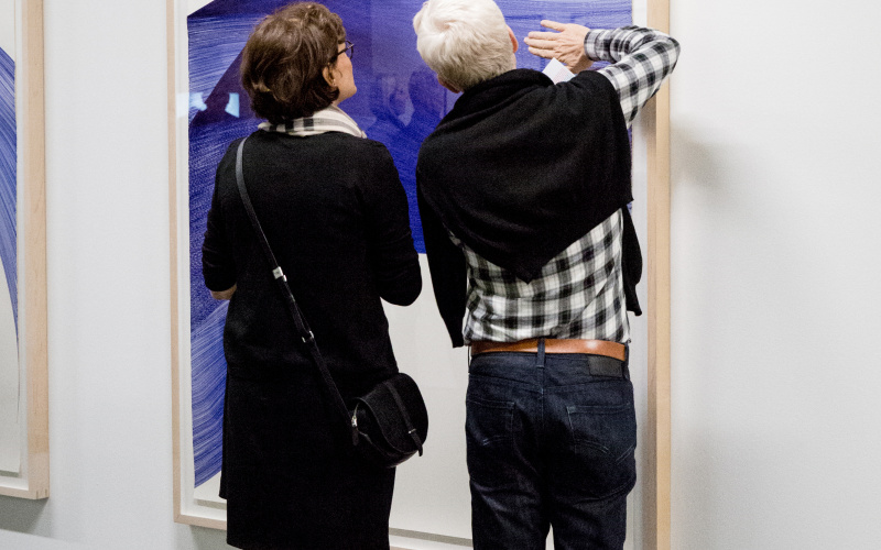Blick in die Ausstellung »Resonanzen«
