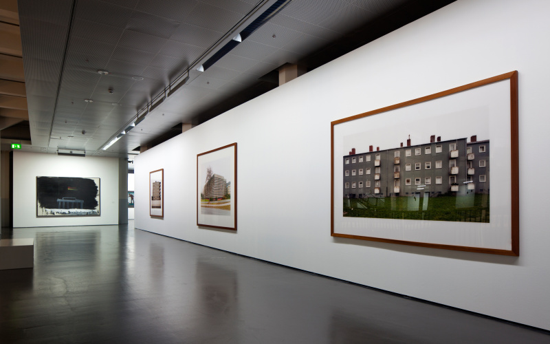 Ausstellungsansicht Architektur und Identität
