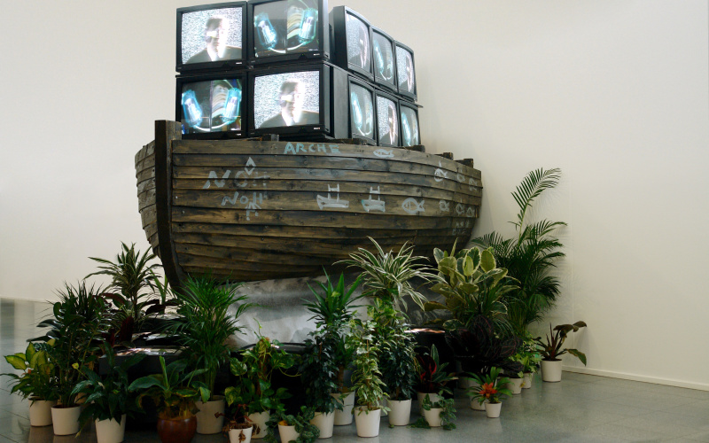 Nam June Paik, »Arche Noah«, 1989, ZKM | Karlsruhe 