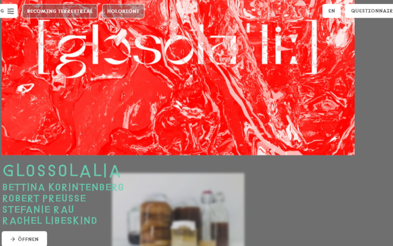 Screenshot »Critical Zones« Ausstellung 