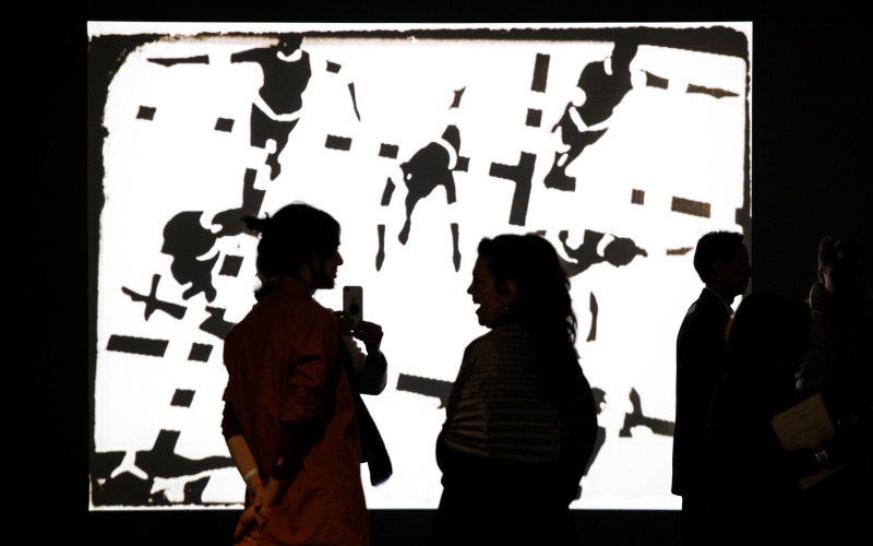 Ausstellungsansicht »Analivia Cordeiro. From Body to Code« im ZKM | Zentrum für Kunst und Medien Karlsruhe, 2023.