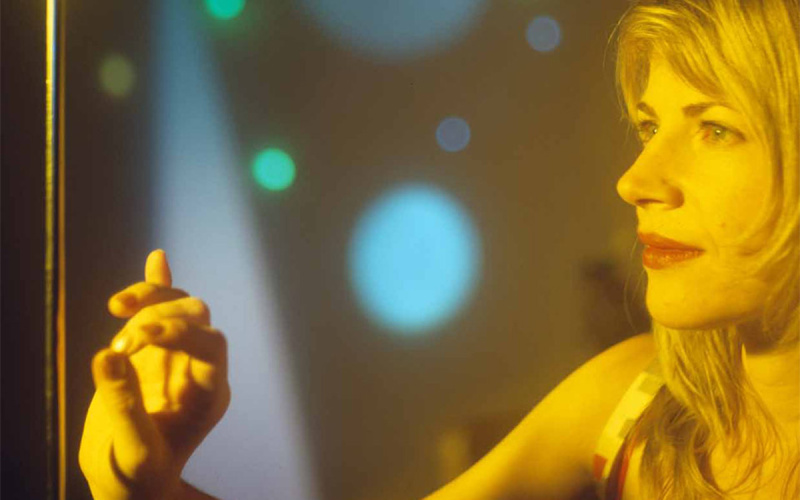 Dorit Chrysler during a performance