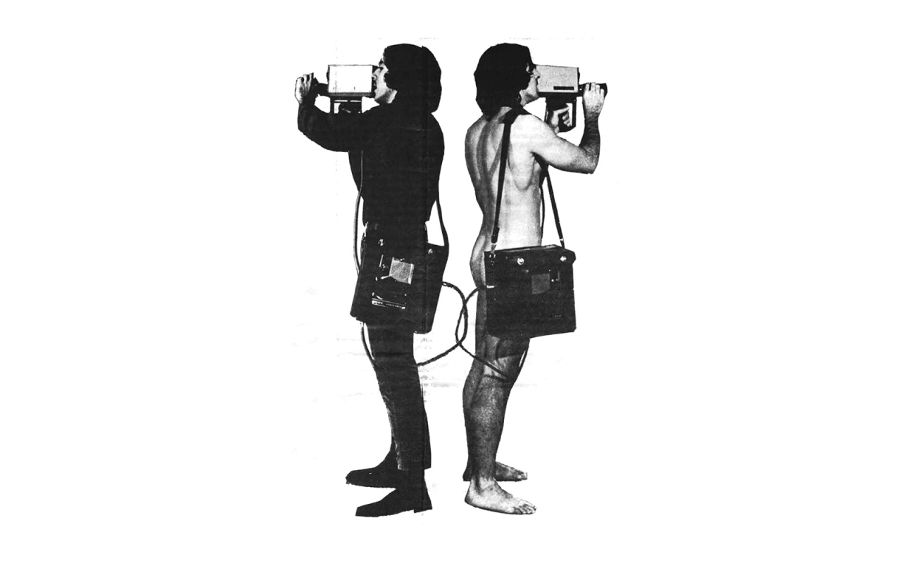 "Portable Video. A Radical Software State-of-the-Art Report", in: »Radical Software«, Vol. 1, Nr. 3, 1971, Illustration