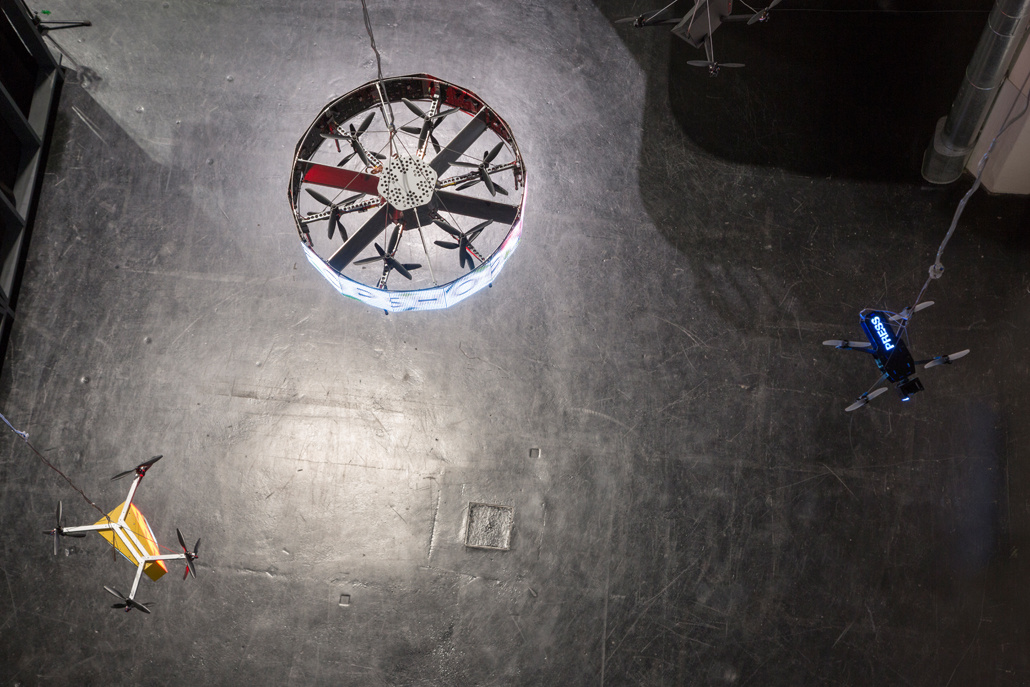View from above: A gyroscope